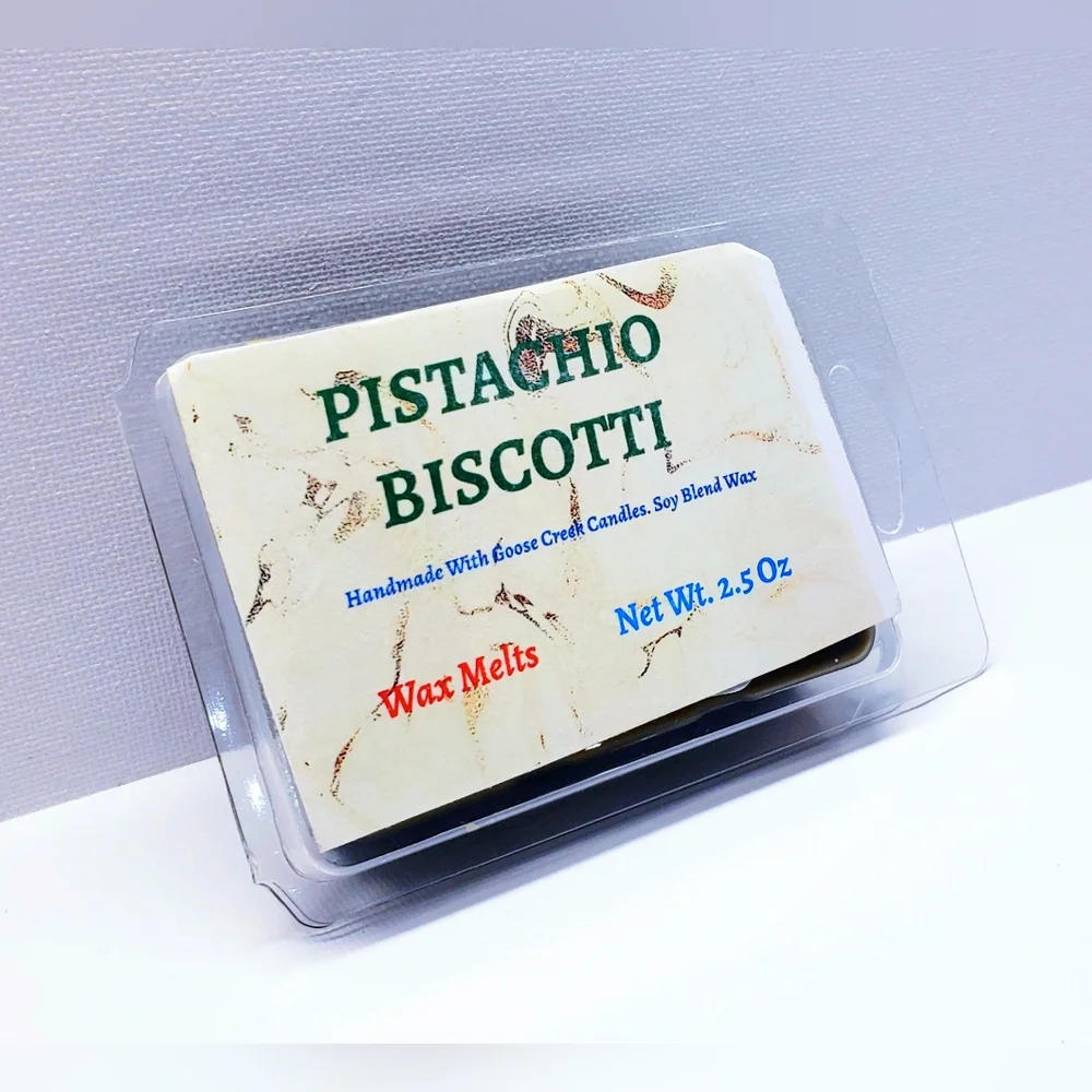 PISTACHIO BISCOTTI -Goose Creek Candle Wax Melts- $8 per pack